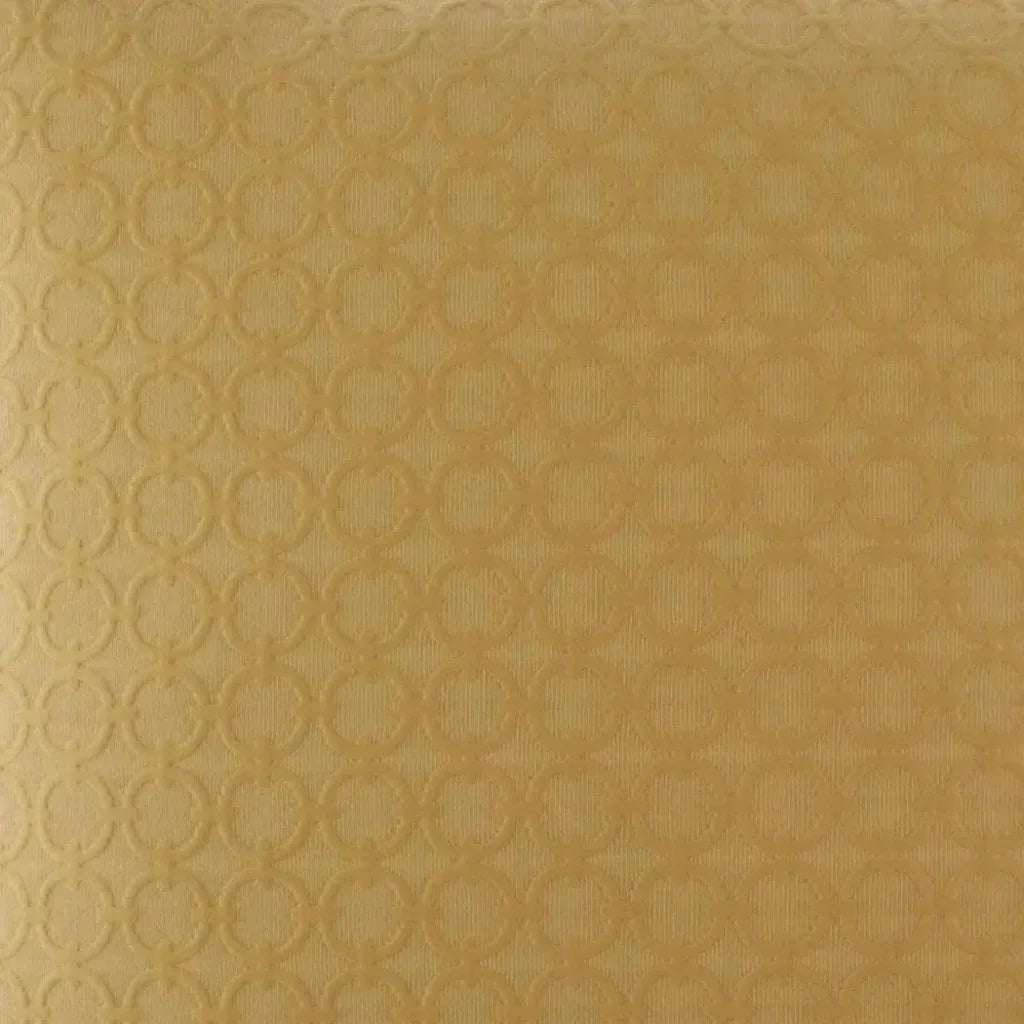 Full Circle Yellow Throw Pillow With Insert