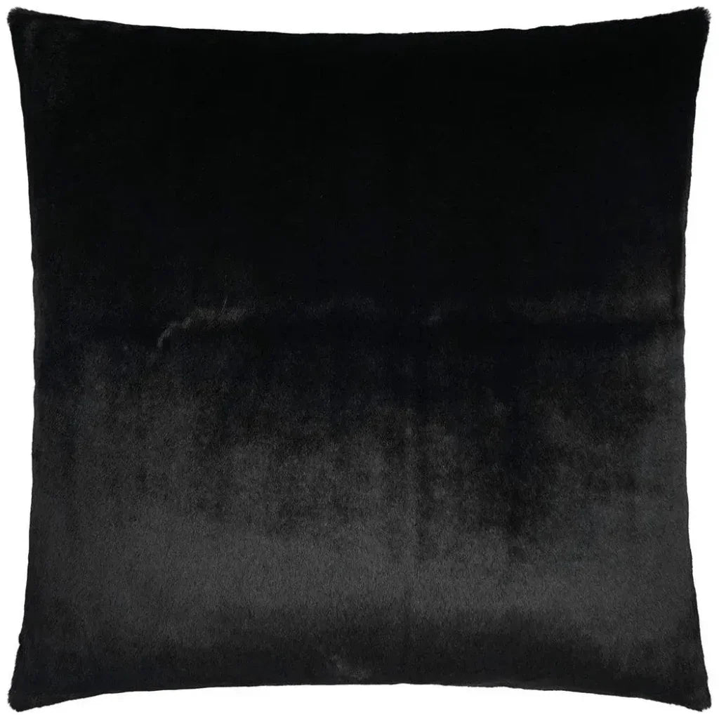 Furocious Black Throw Pillow With Insert