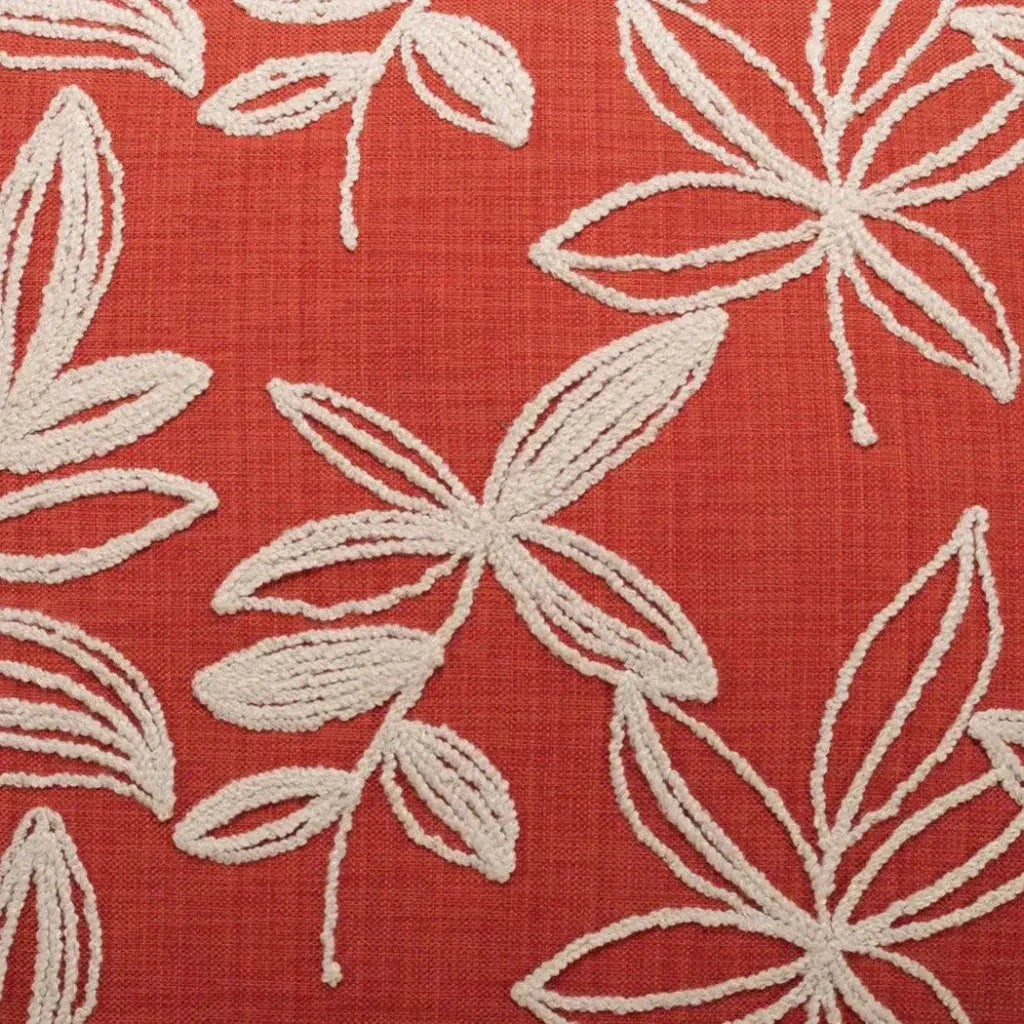 Gansu Tomato Red Throw Pillow With Insert