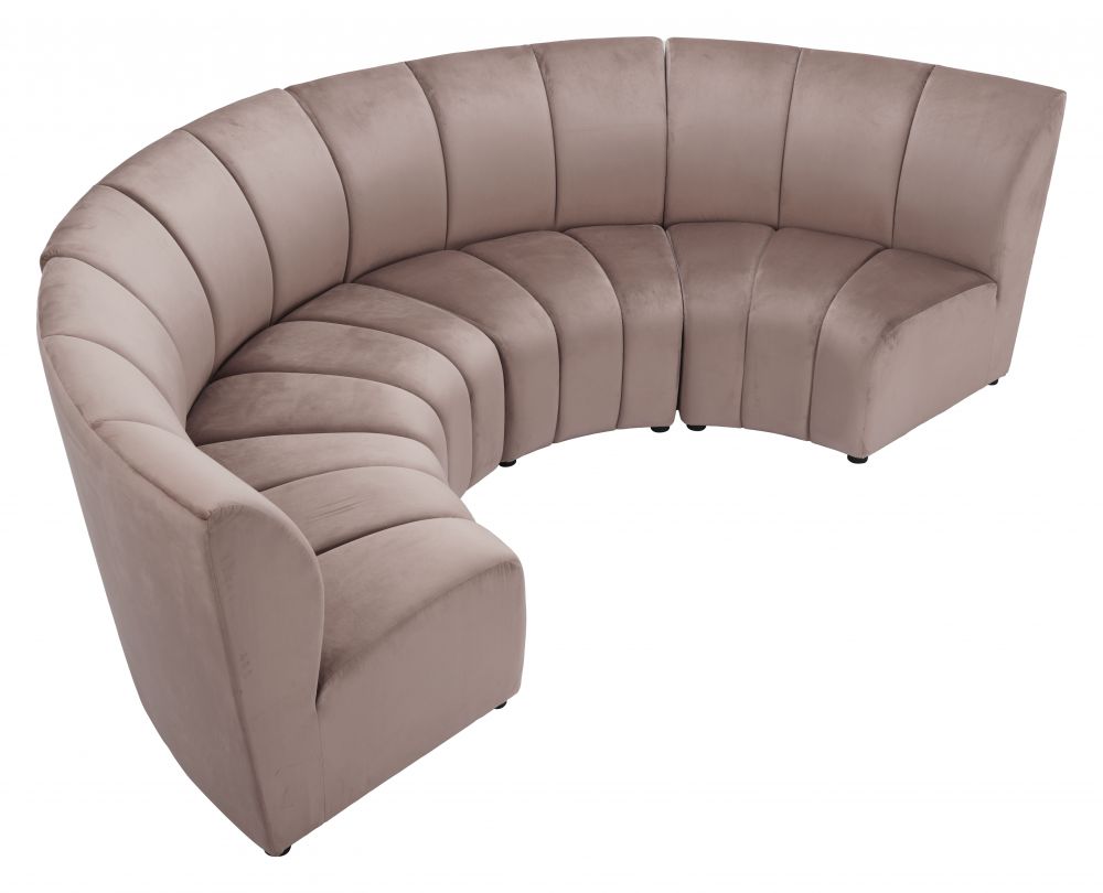 Garbi Velvet Modular Sectional