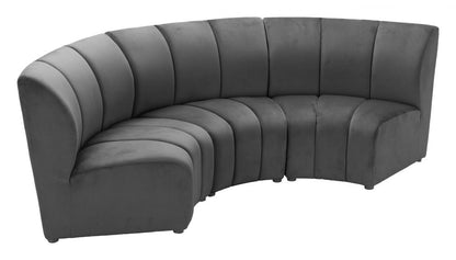 Garbi Velvet Modular Sectional