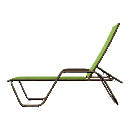 Gardenella Sling Four-Position Stacking Outdoor Chaise