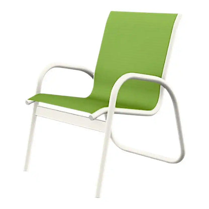Gardenella Sling Stacking Outdoor Arm Chair