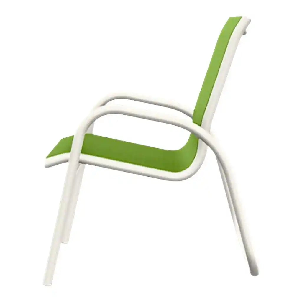 Gardenella Sling Stacking Outdoor Arm Chair