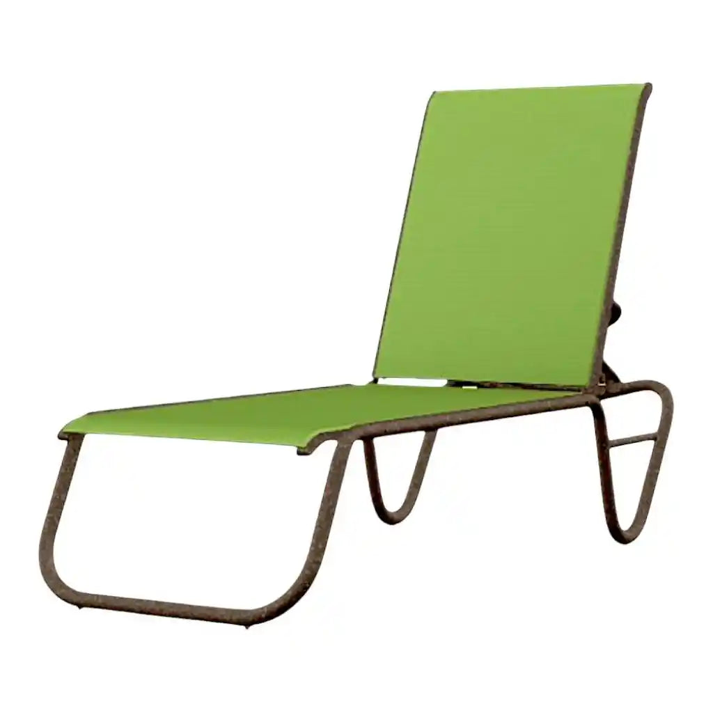 Gardenella Sling Stacking Outdoor Chaise