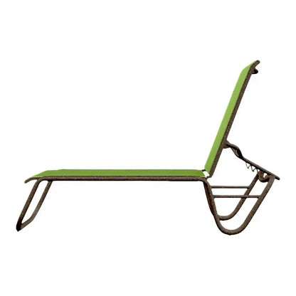 Gardenella Sling Stacking Outdoor Chaise
