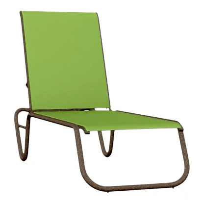 Gardenella Sling Stacking Outdoor Chaise