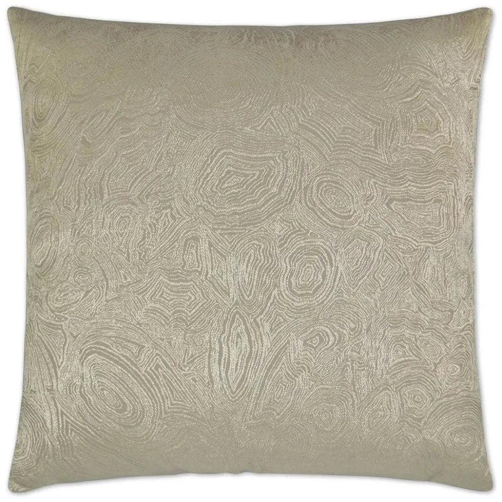 Gatsby Brown Throw Pillow With Insert