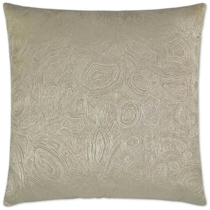 Gatsby Brown Throw Pillow With Insert