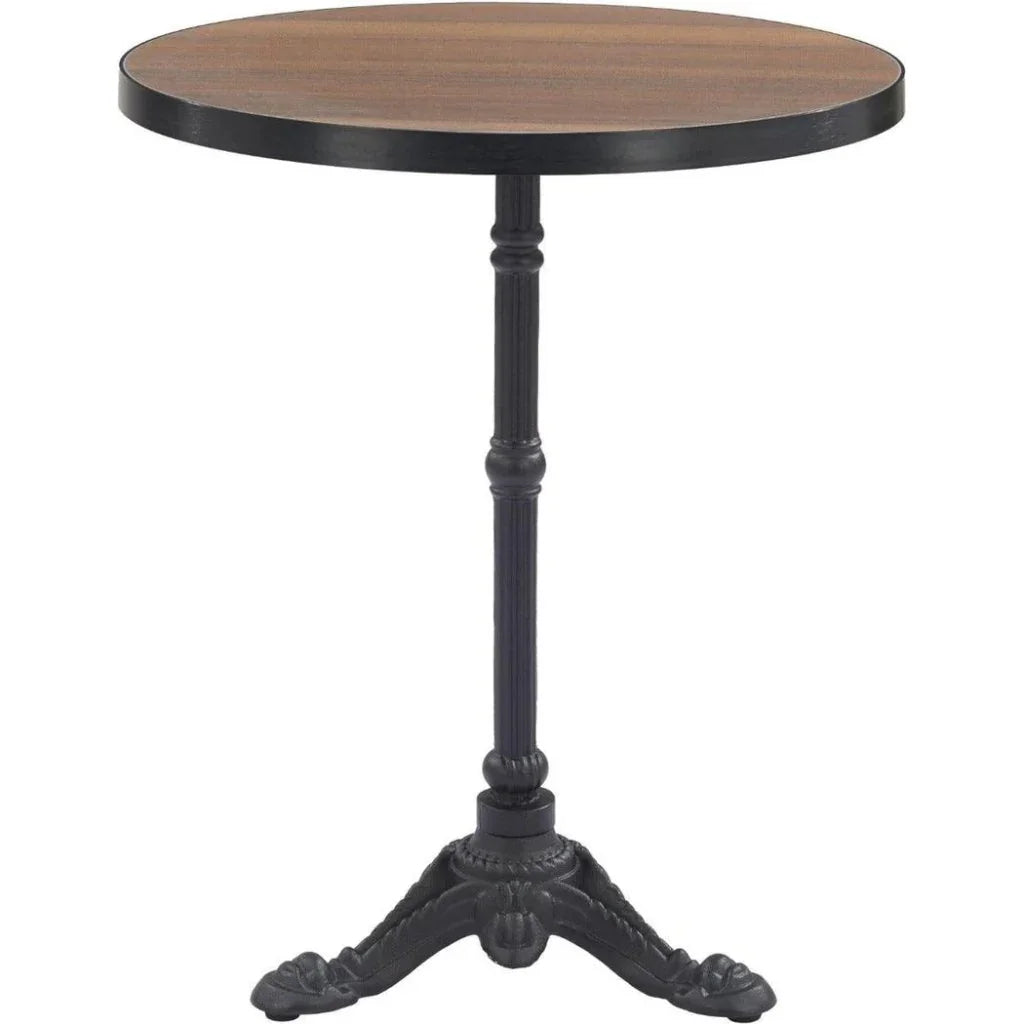 Gazebo Walnut Round Dining Table
