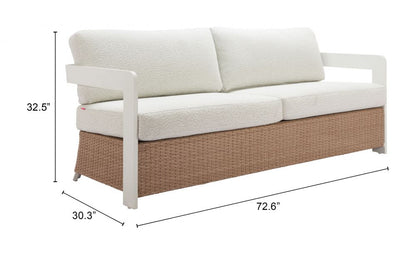 Gelo Olefin Fabric Outdoor Sofa