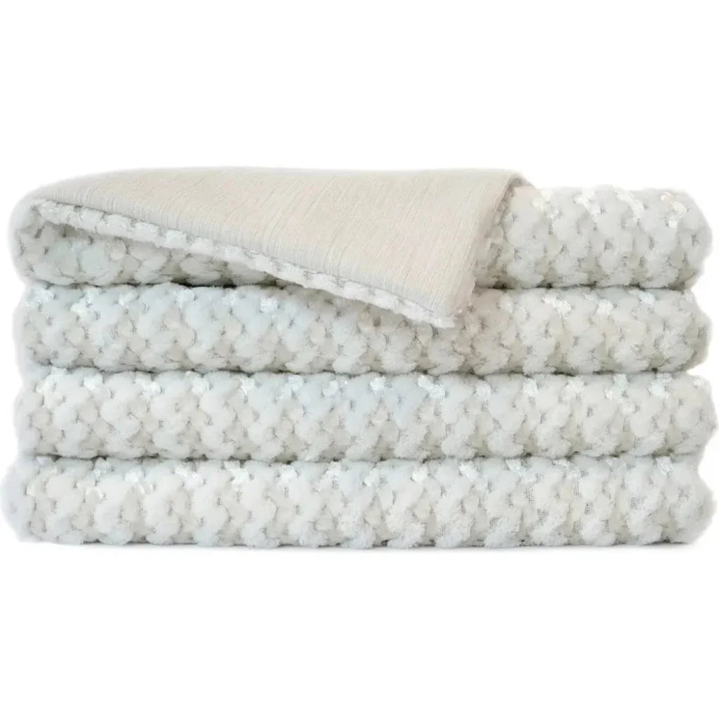 Gene Corded Throw - Ivory