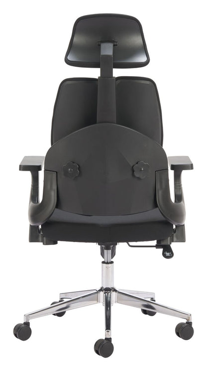 Genric Black Mesh Fabric Office Chair