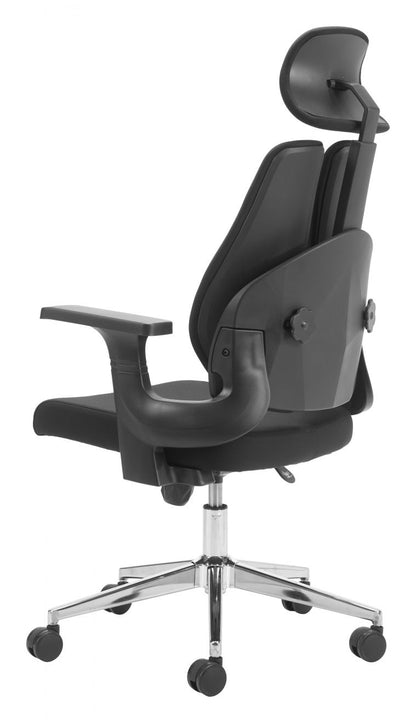 Genric Black Mesh Fabric Office Chair