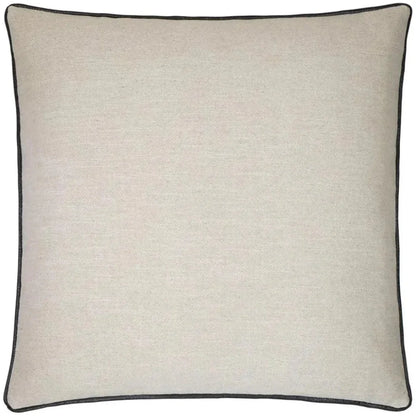 Ghent Chocolate Solid Tan Brown Large Throw Pillow