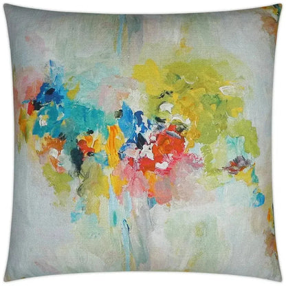 Giverny Abstract Multi Color Large Throw Pillow Insert