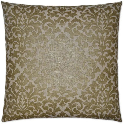 Glam Packed Gilt Brown Throw Pillow Insert