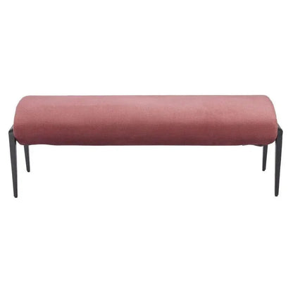 Glatt Wood and Steel Brown Bench