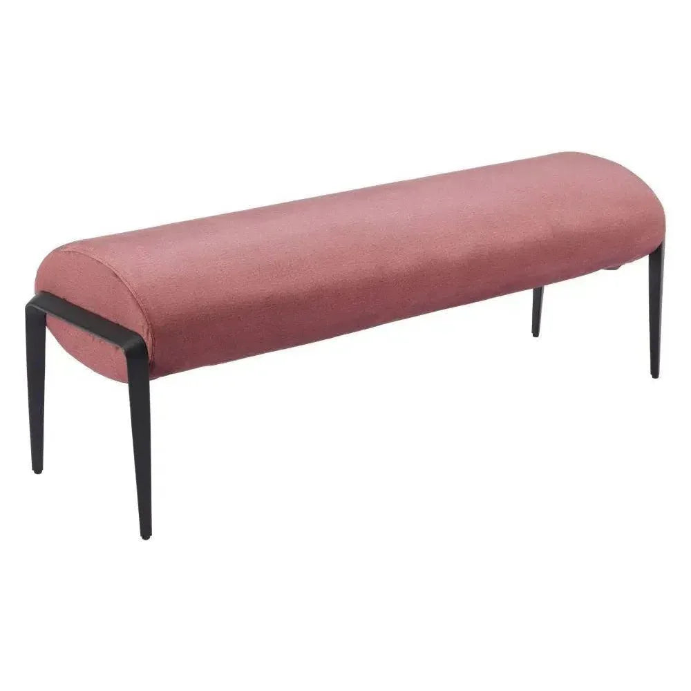Glatt Wood and Steel Brown Bench