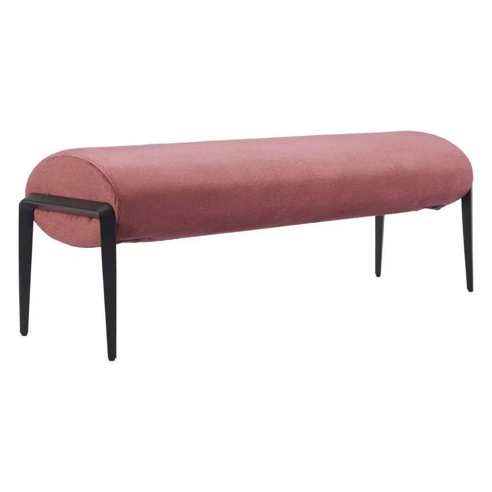 Glatt Wood and Steel Brown Bench
