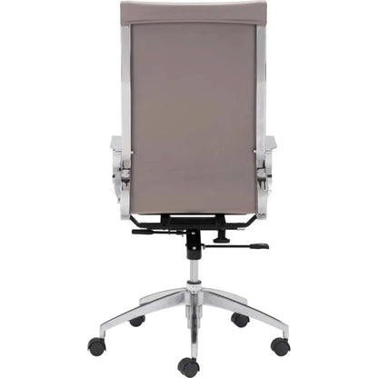 Glider High Back Office Chair Taupe