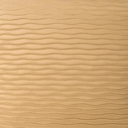 Glimmer Pleat Gold Throw Pillow With Insert