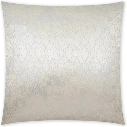 Glisten Pewter Glam Silver Large Throw Pillow Insert