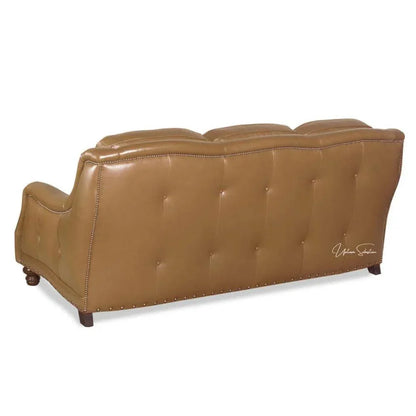Goldberg 3 Seater Leather Couch Benchmade the USA