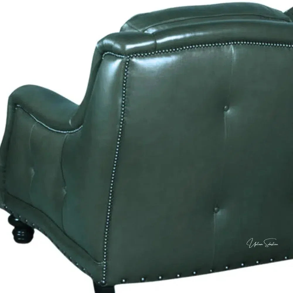 Goldberg 3 Seater Leather Couch Benchmade the USA