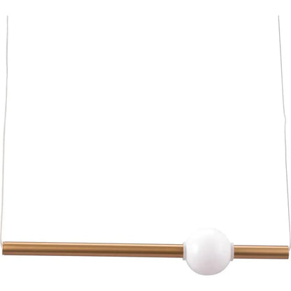 Golden Pendant Adeo Ceiling Lamp Brass