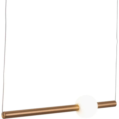 Golden Pendant Adeo Ceiling Lamp Brass