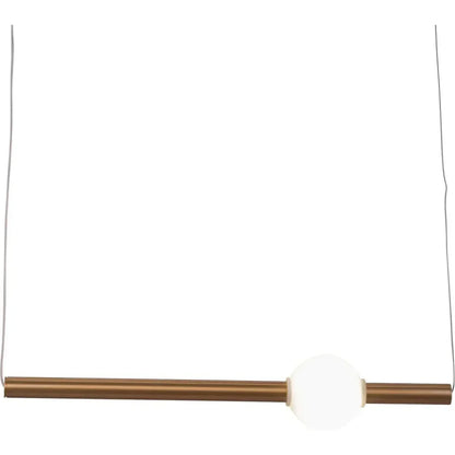 Golden Pendant Adeo Ceiling Lamp Brass