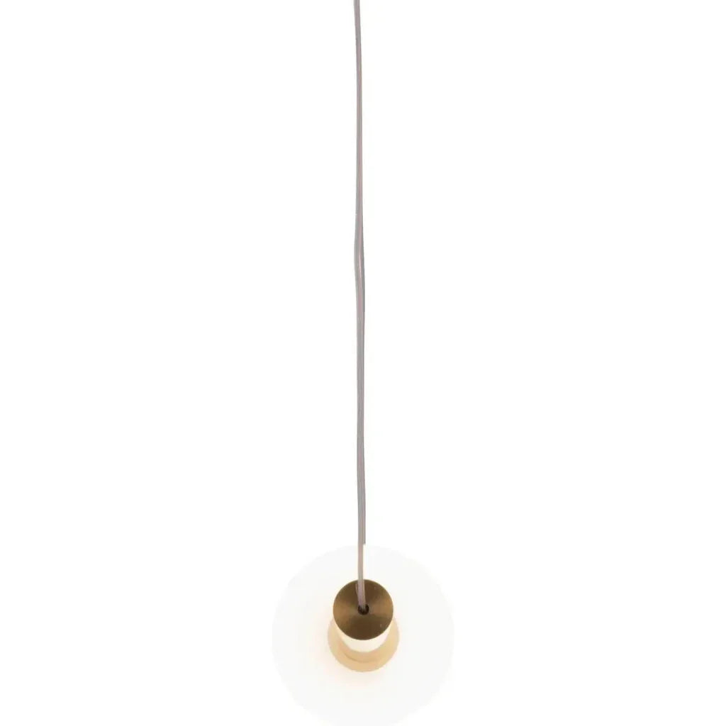 Golden Pendant Adeo Ceiling Lamp Brass