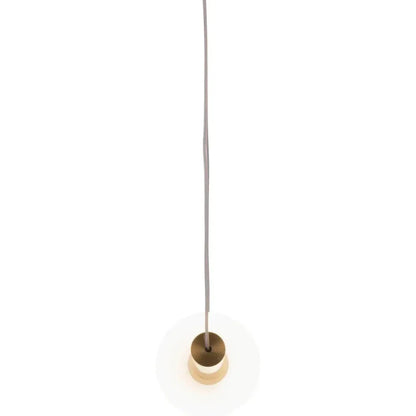 Golden Pendant Adeo Ceiling Lamp Brass