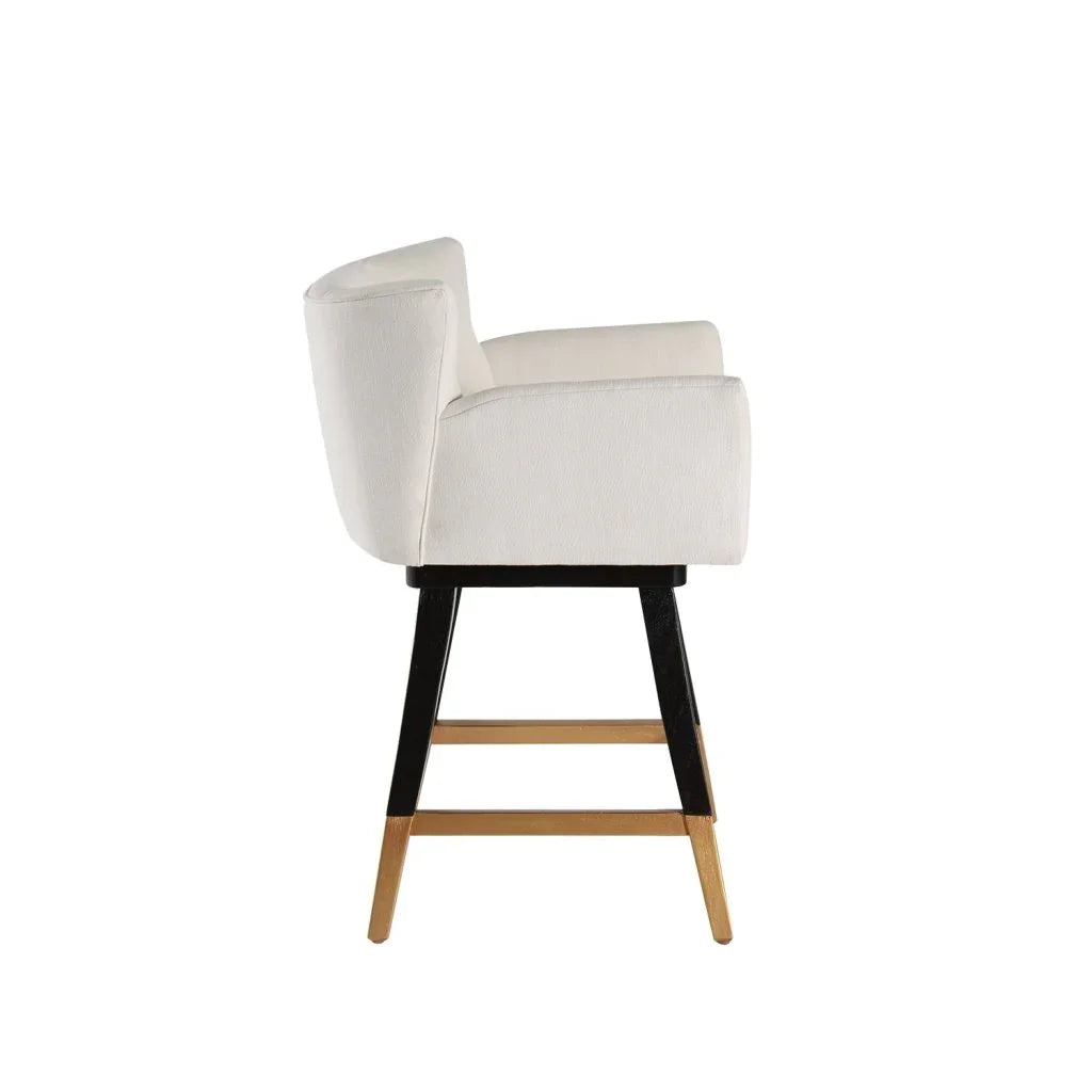 Grace Fabric Swivel Counter Stool