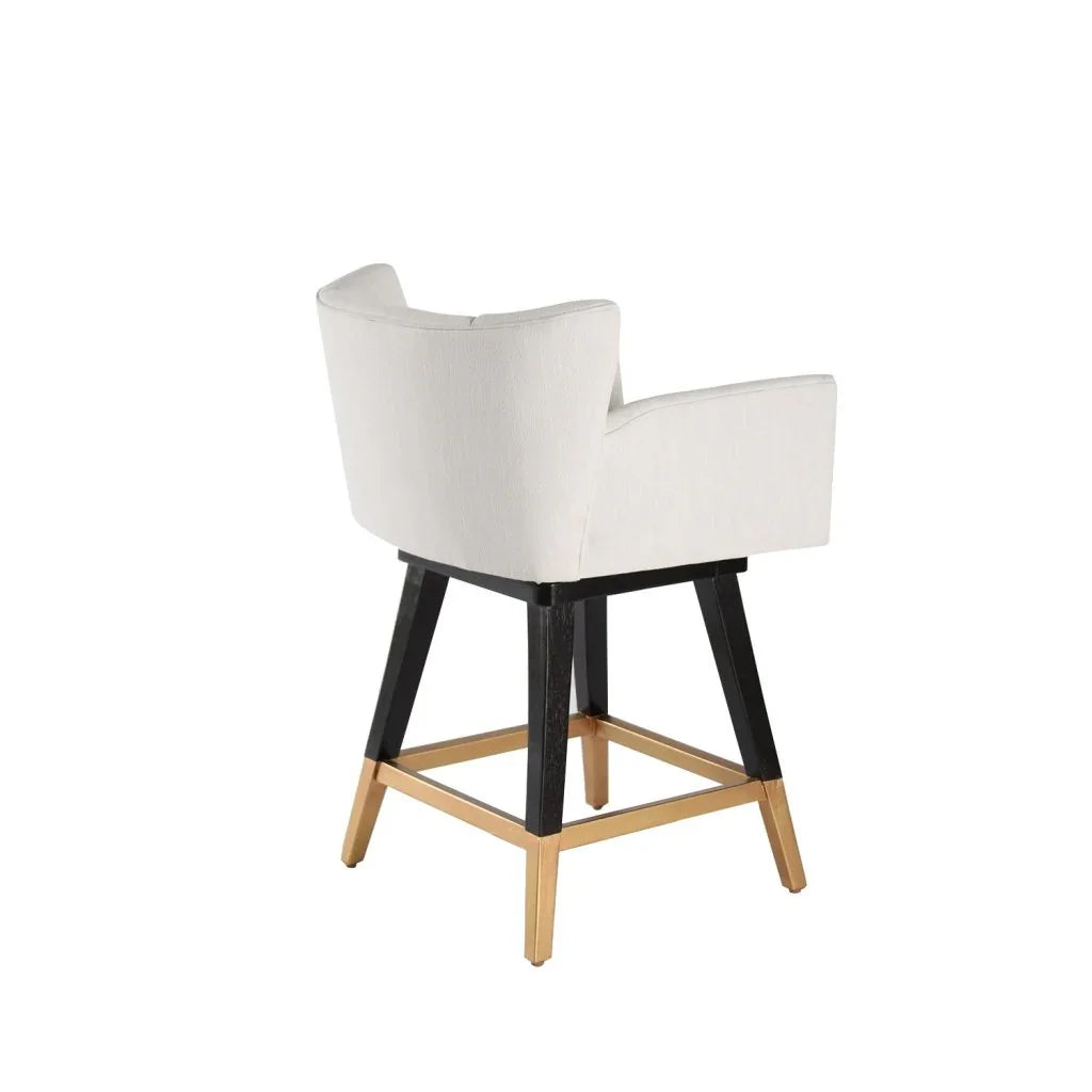 Grace Fabric Swivel Counter Stool