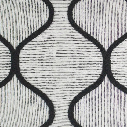 Gradient Black Throw Pillow With Insert
