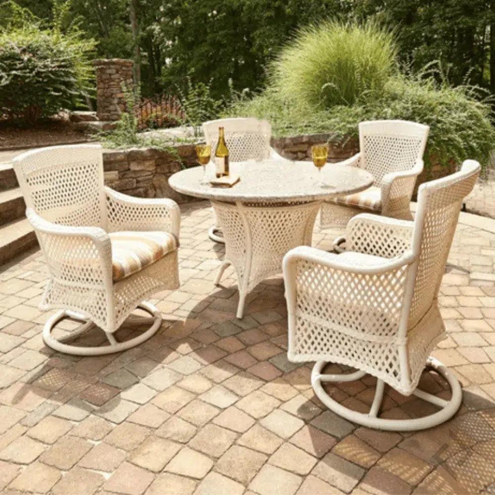Grand Traverse 48" Round Umbrella Dining Table