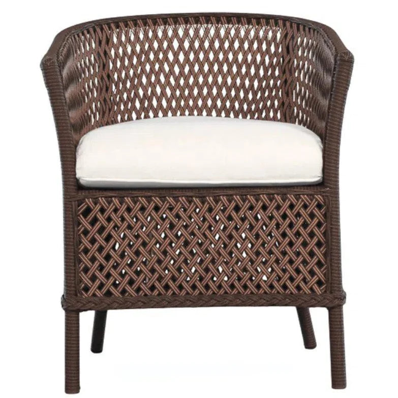 Grand Traverse Barrel Outdoor Dining Chair Sunbrella