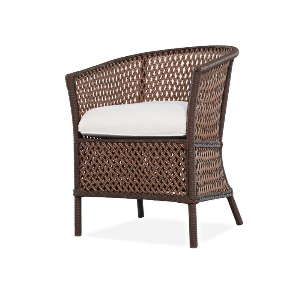 Grand Traverse Barrel Outdoor Dining Chair Sunbrella