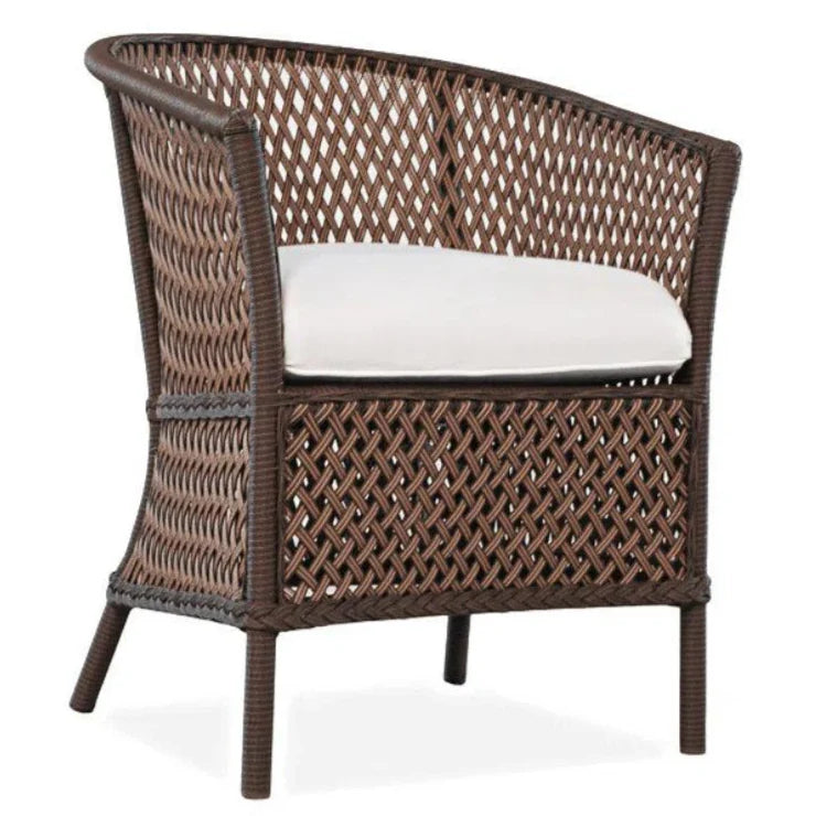 Grand Traverse Barrel Outdoor Dining Chair Sunbrella