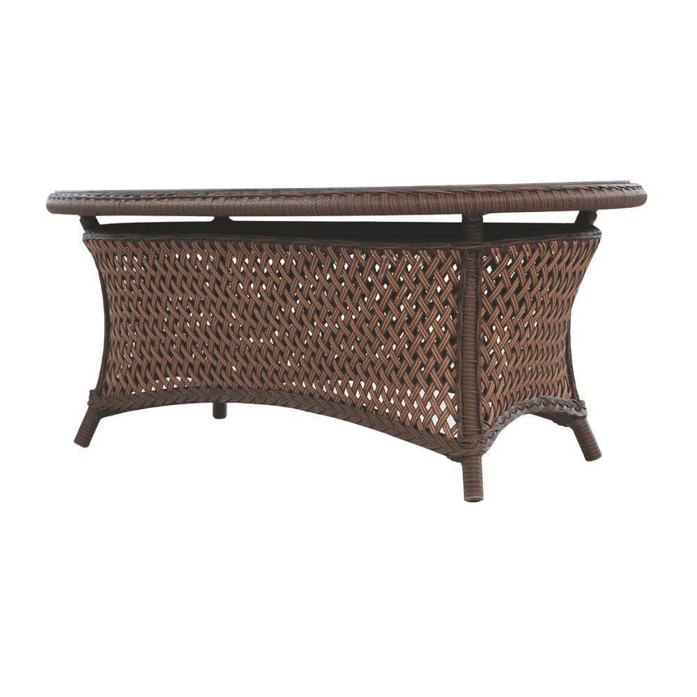 Grand Traverse Outdoor Oval Cocktail Table