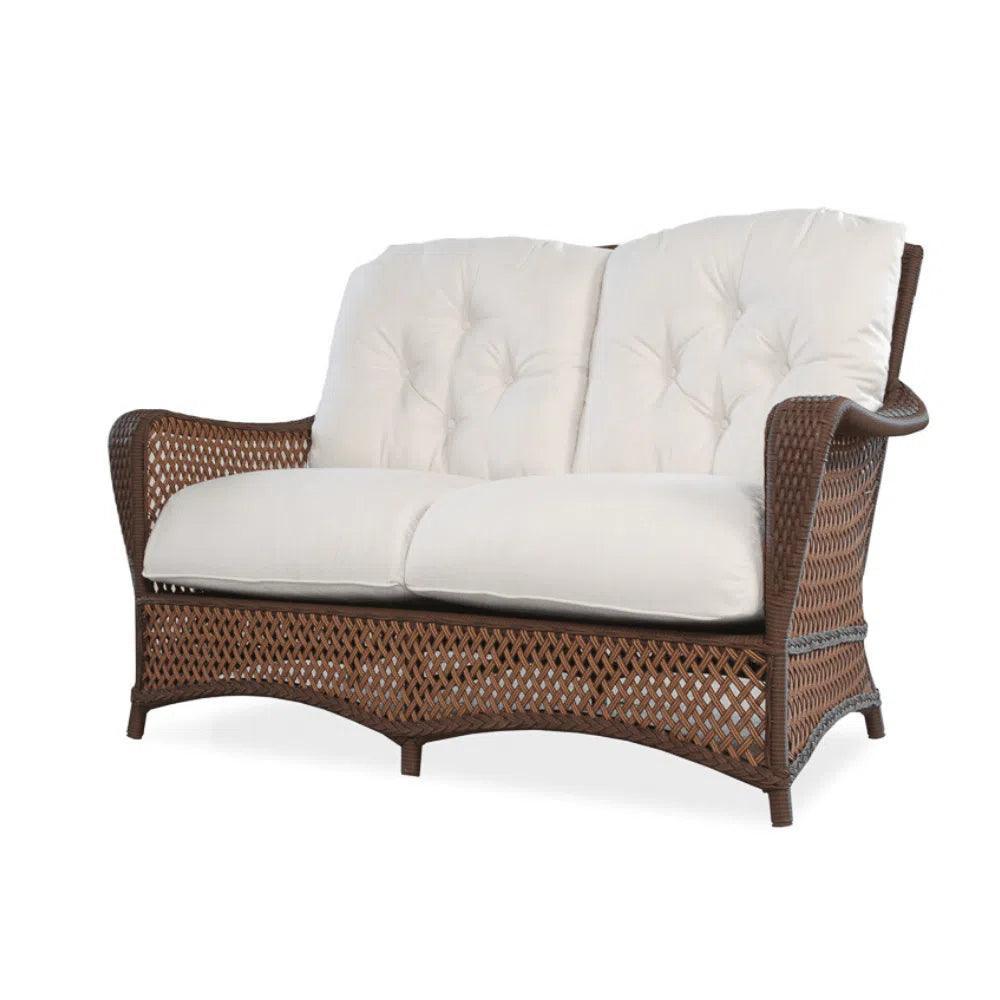 Grand Traverse Patio Loveseat Sunbrella Cushions