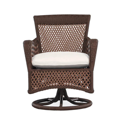 Grand Traverse Swivel Dining Armchair Sunbrella