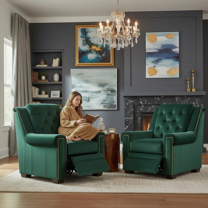 Grandaura Luxury Leather Power Motion Chair