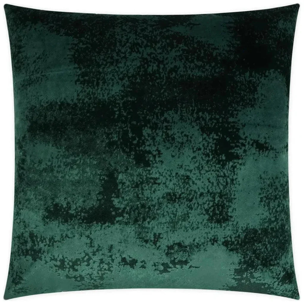 Grated Emerald Solid Green Large Throw Pillow Insert