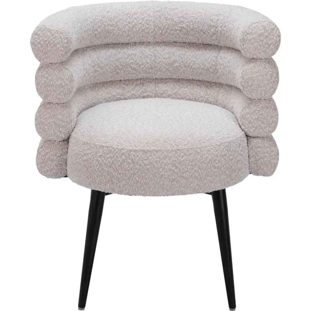 Grena Misty Gray Armless Dining Chair