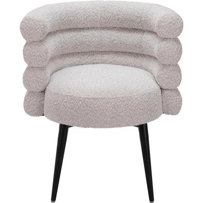 Grena Misty Gray Armless Dining Chair