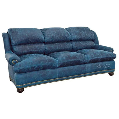 Gunslinger Leather Sofa - Custom Benchmade USA