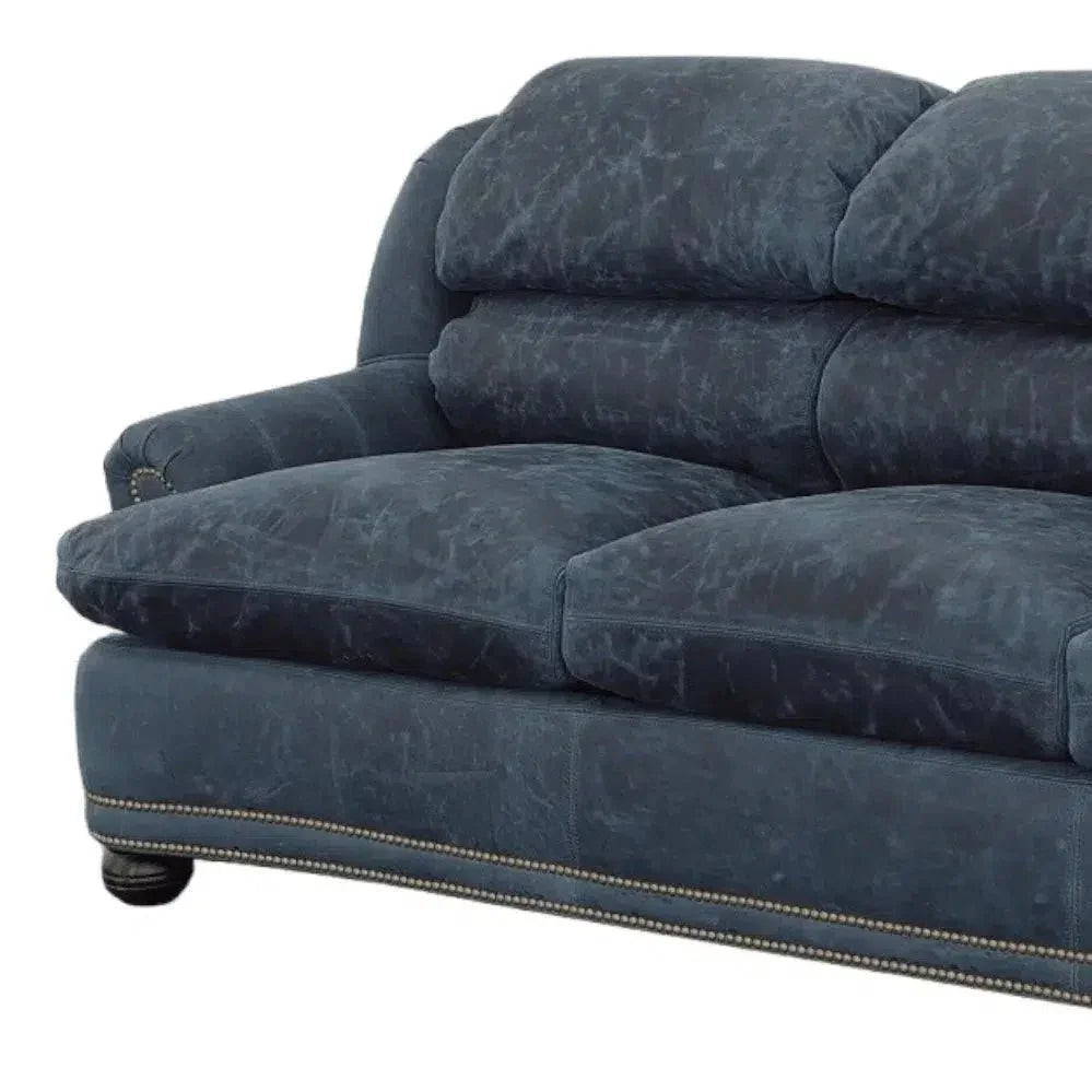 Gunslinger Leather Sofa - Custom Benchmade USA